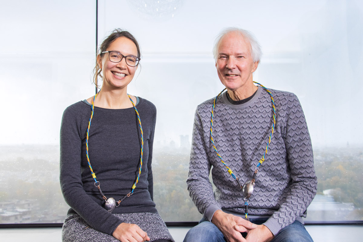 Beëdiging klimaatburgemeesters Chantal Bekker en Gerard Reijn